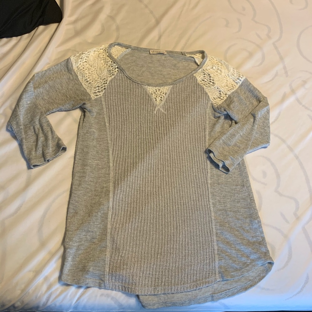Lace long sleeve